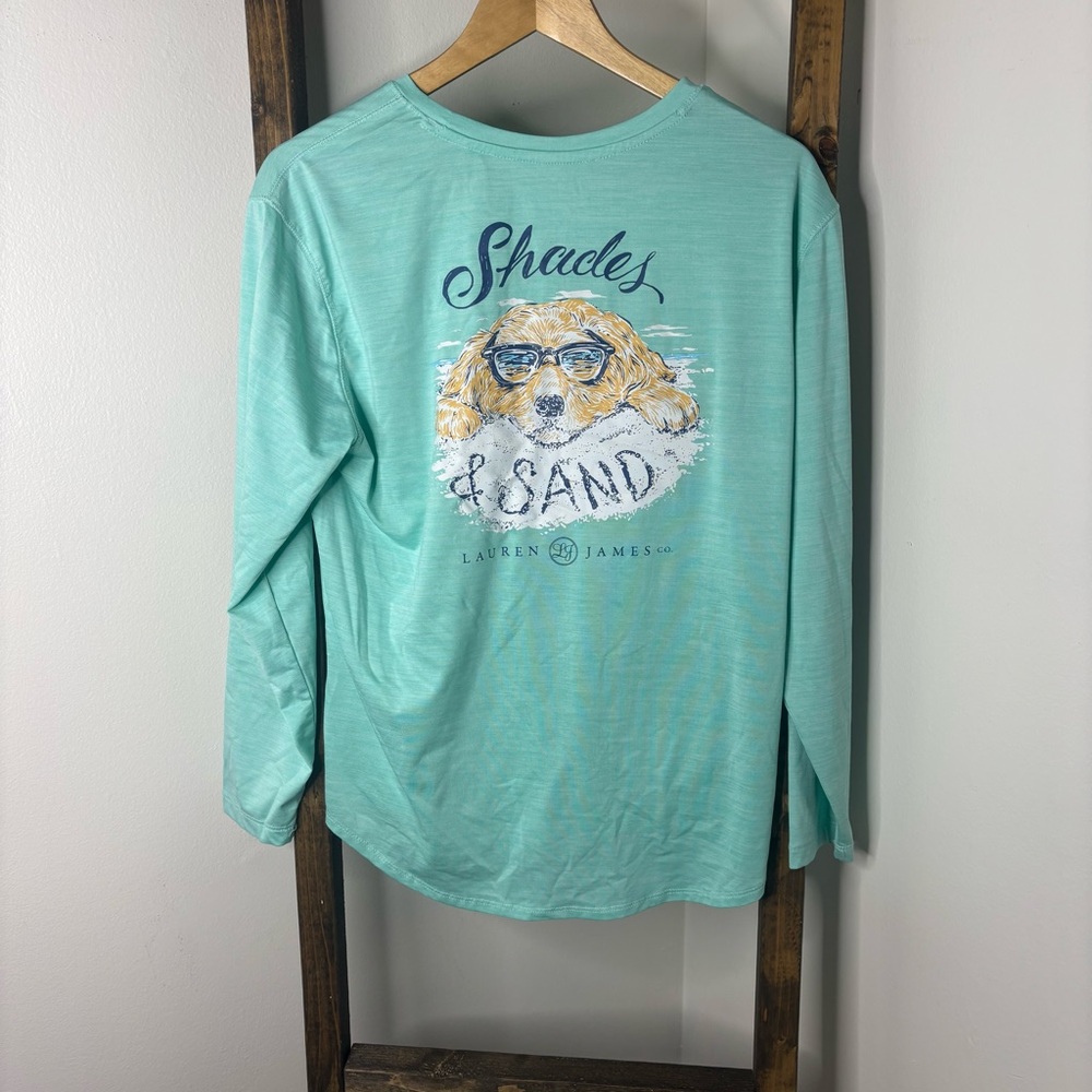 Lauren James Shades and Sand Long Sleeve Tee